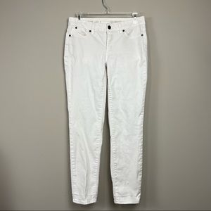 Talbots Signature Ankle Pant - Size 2 - White